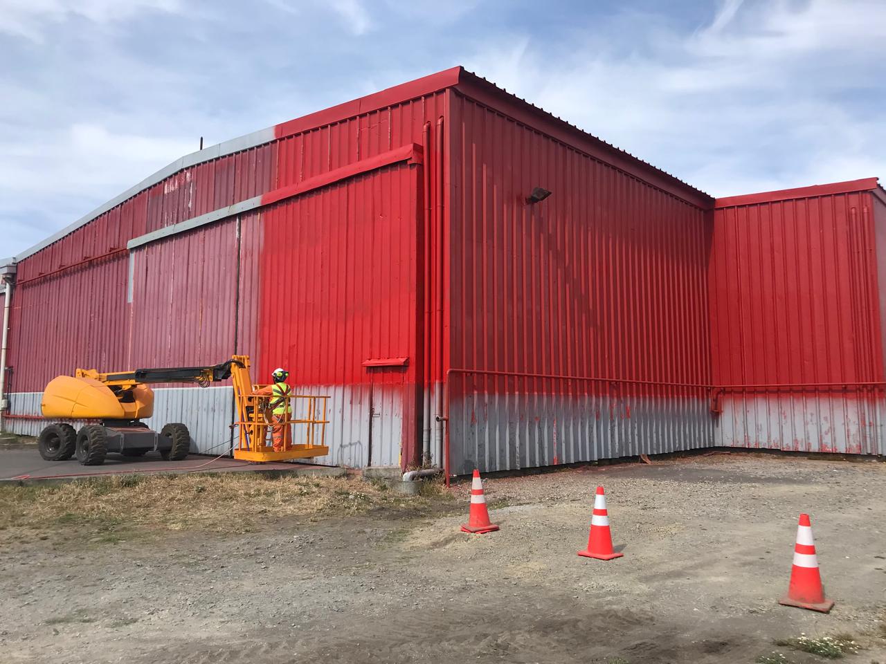 GRANALLADO Y APLICACIÓN DE PINTURA EPÓXICA