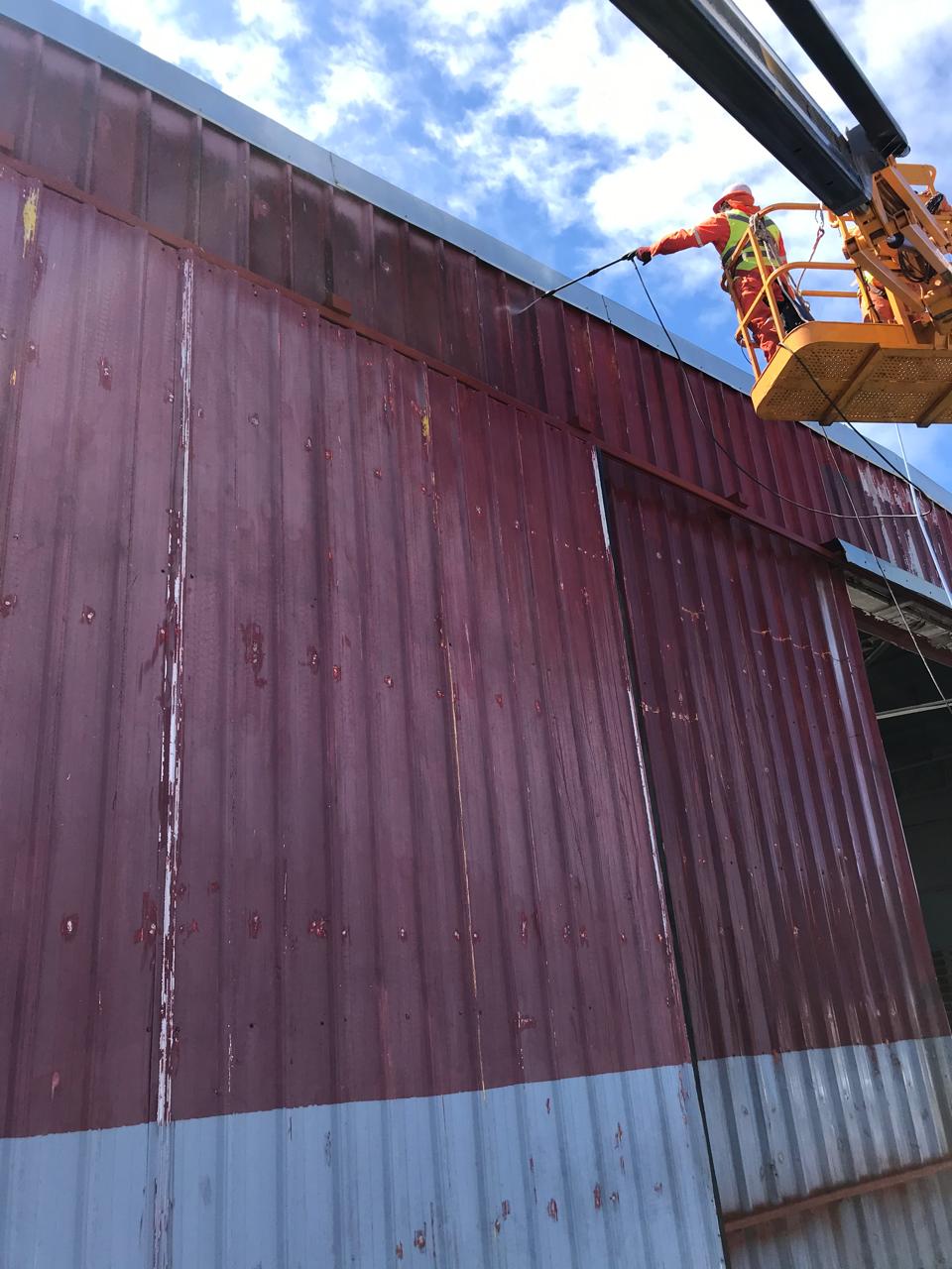 GRANALLADO Y APLICACIÓN DE PINTURA EPÓXICA