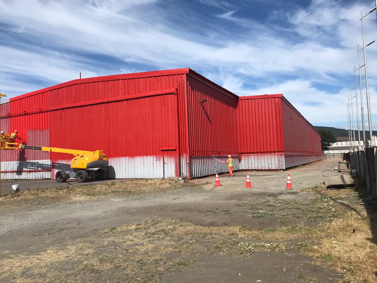 GRANALLADO Y APLICACIÓN DE PINTURA EPÓXICA