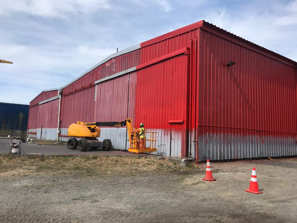 GRANALLADO Y APLICACIÓN DE PINTURA EPÓXICA