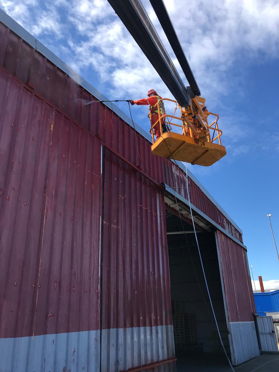 GRANALLADO Y APLICACIÓN DE PINTURA EPÓXICA