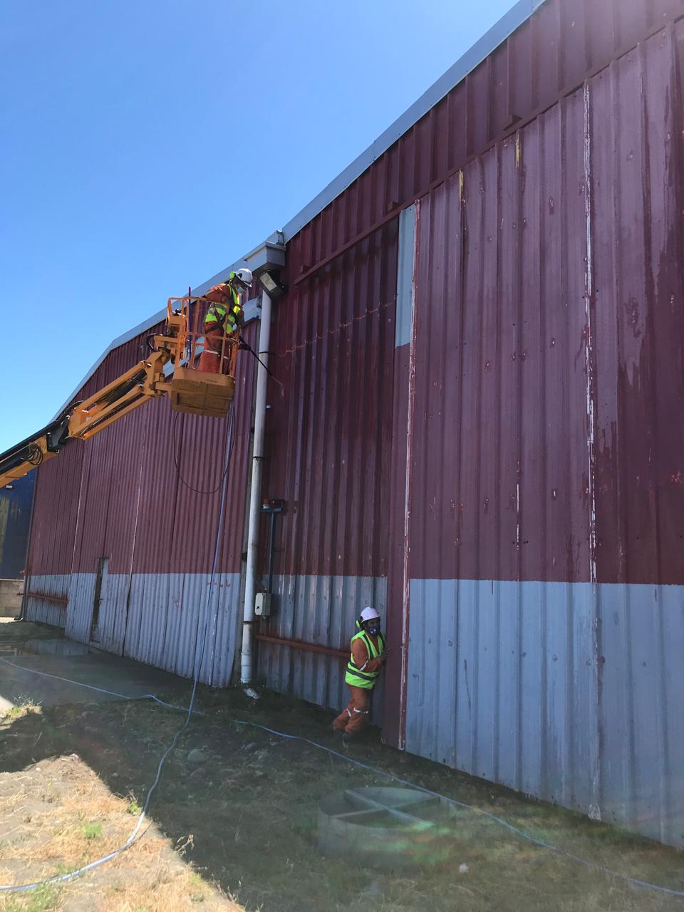 GRANALLADO Y APLICACIÓN DE PINTURA EPÓXICA