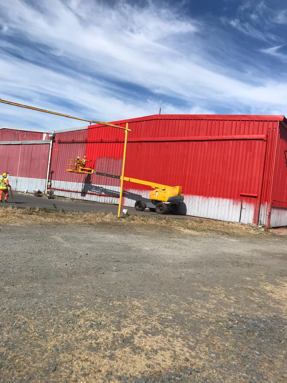 GRANALLADO Y APLICACIÓN DE PINTURA EPÓXICA