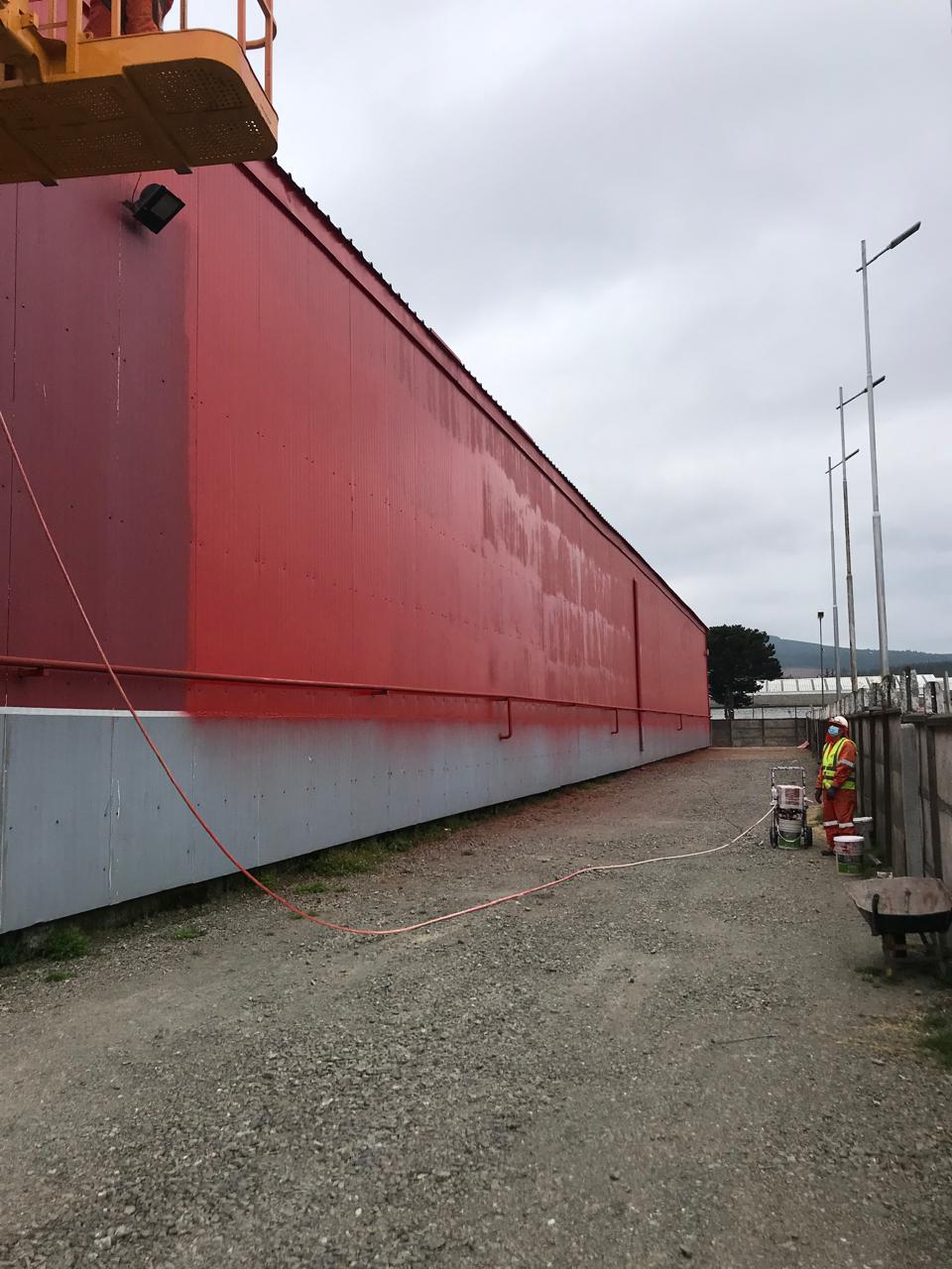 GRANALLADO Y APLICACIÓN DE PINTURA EPÓXICA